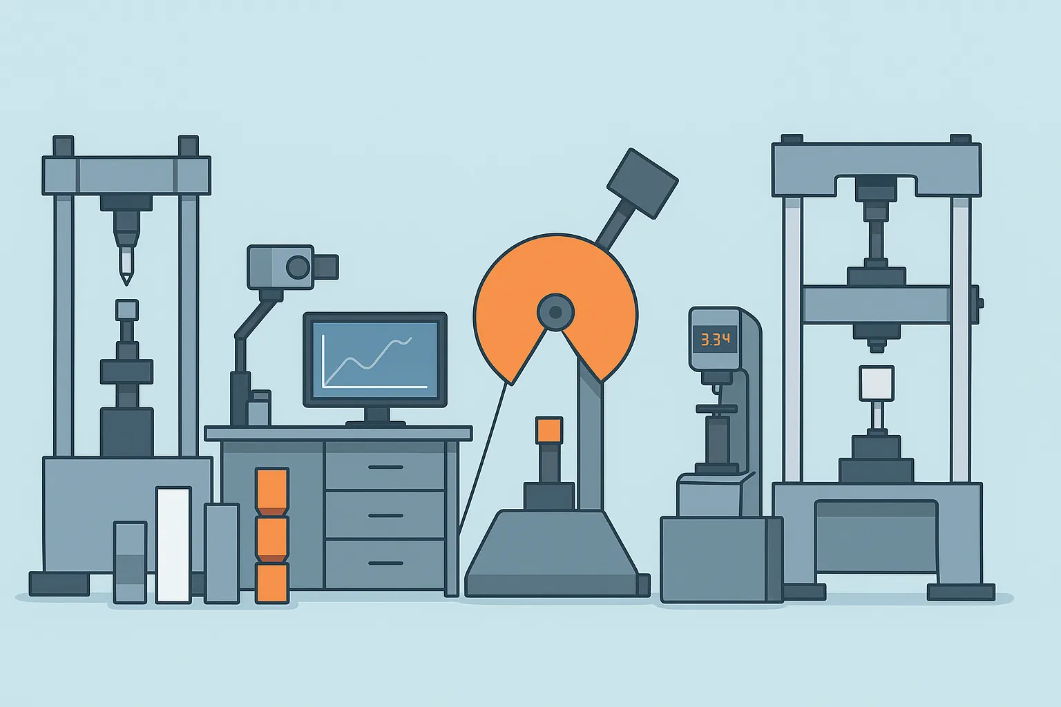 Выбор оборудования для испытаний полимеров - универсальные машины