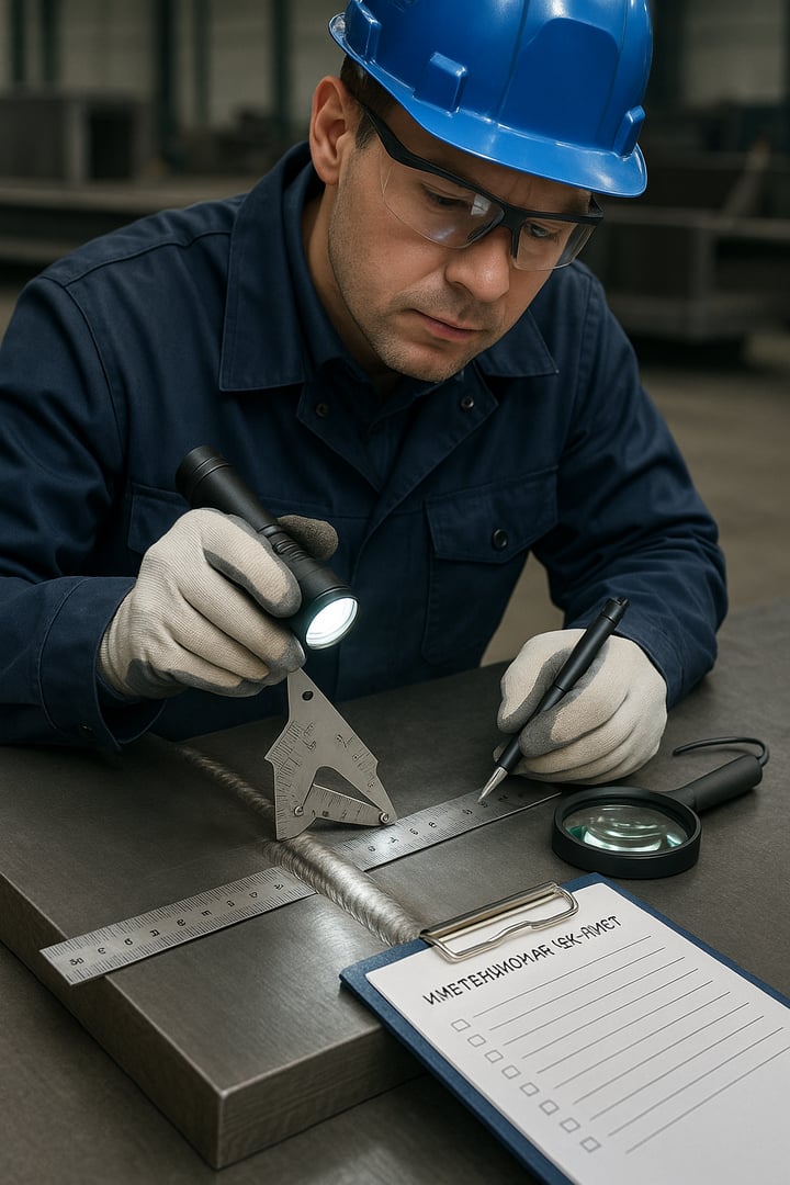 Визуальный контроль сварного шва - профессиональное оборудование для ВИК