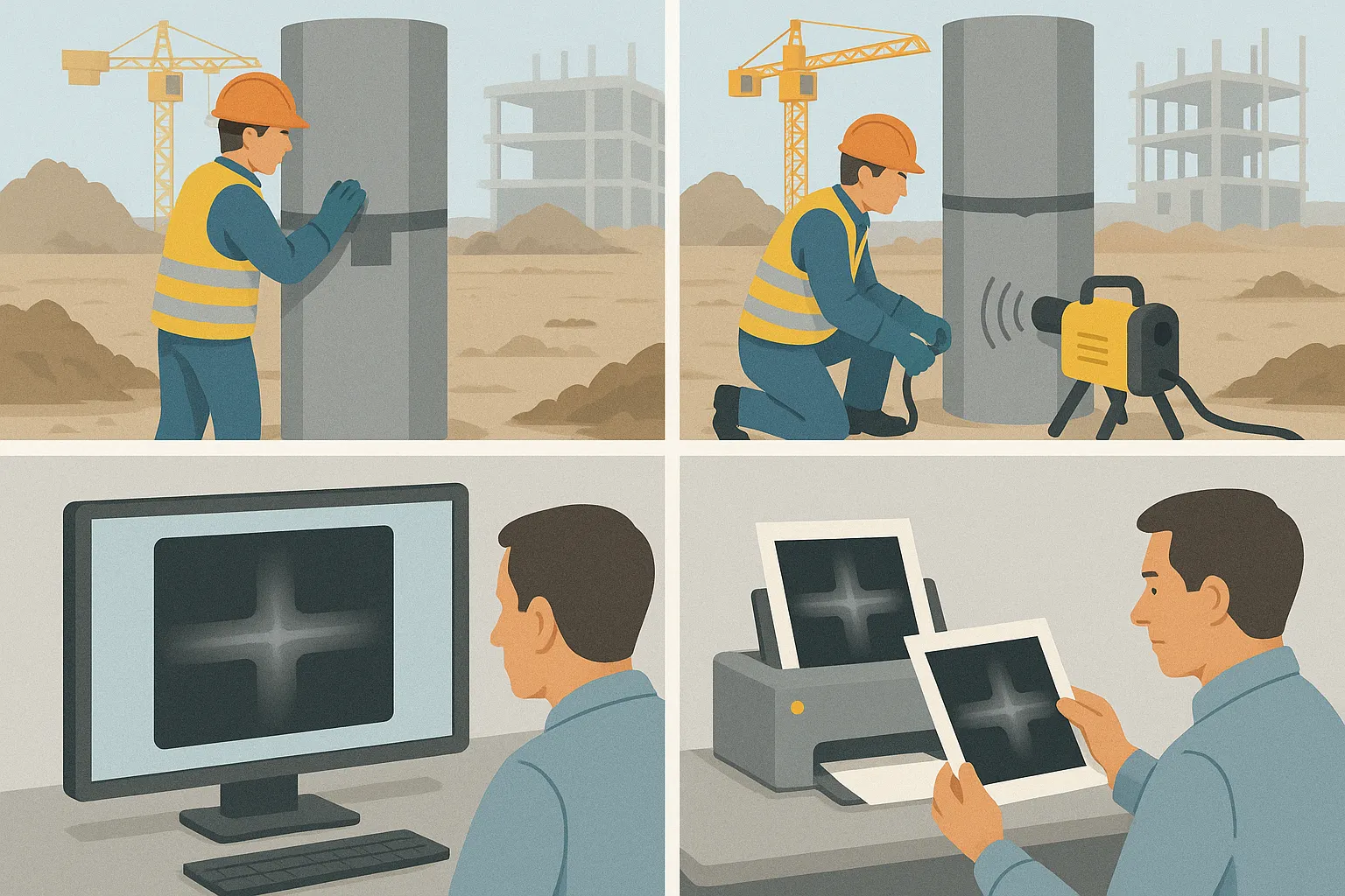 Технология проведения радиографического контроля - пошаговый процесс от подготовки до анализа результатов