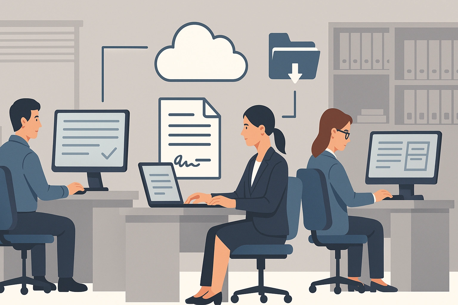 Электронный документооборот в строительстве - современные решения